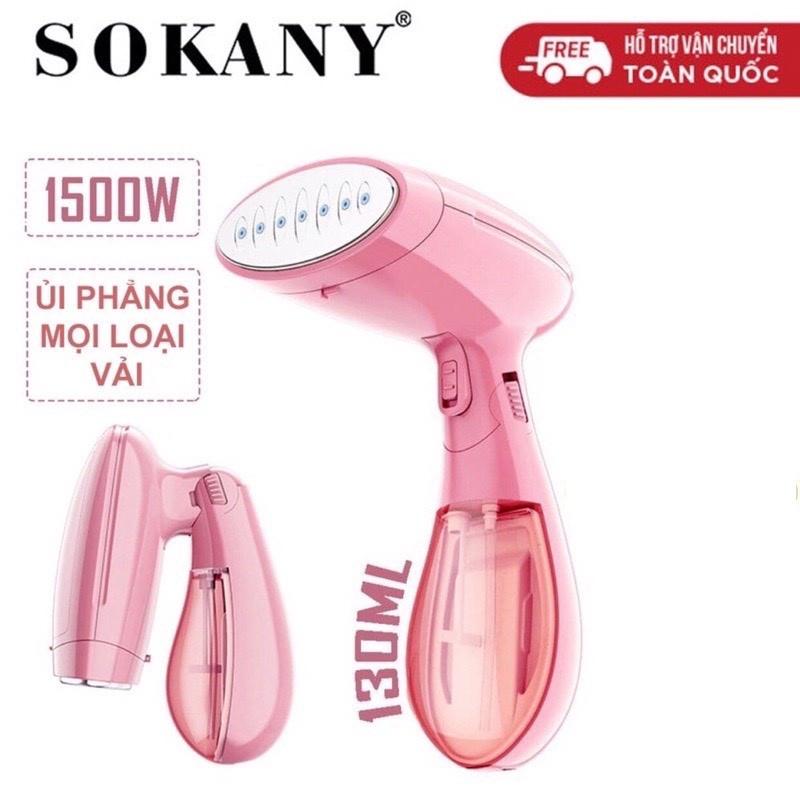 Bàn ủi hơi nước cầm tay là máy mini du lịch là phẳng quần áo gấp gọn hàng chính hãng Sokany Sk-3060, siêu tiện lợi