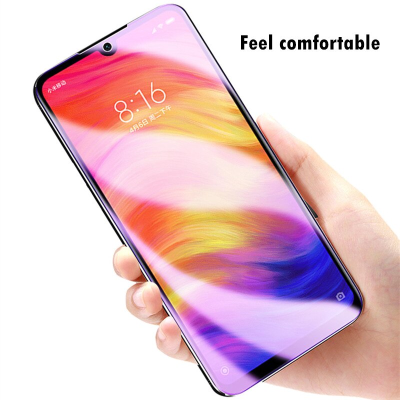 Miếng dán kính cường lực full màn hình 111D cho Xiaomi Redmi Note 7 / 7 Pro hiệu HOTCASE (siêu mỏng chỉ 0.3mm, độ trong tuyệt đối, bo cong bảo vệ viền, độ cứng 9H) - Hàng nhập khẩu