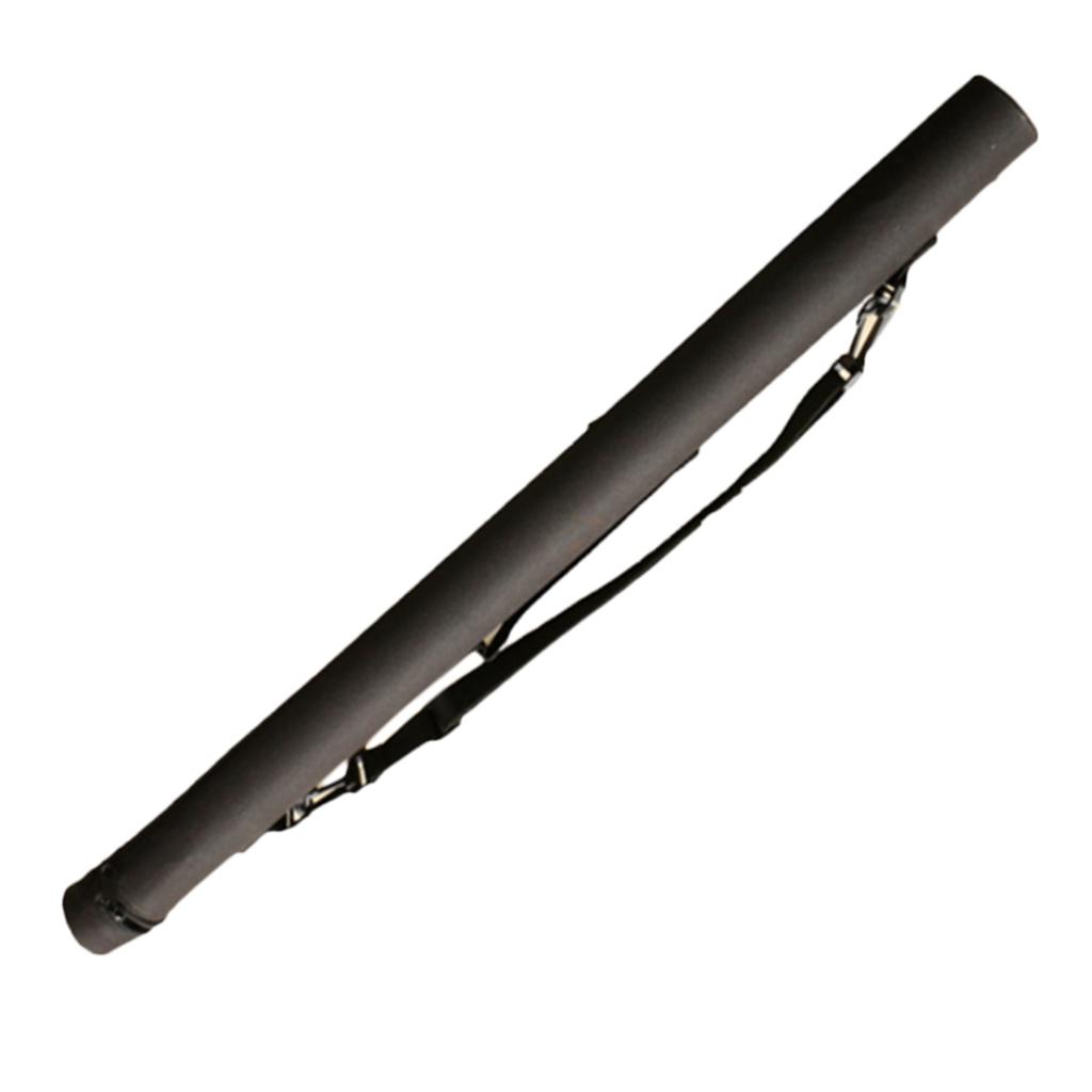 Fly Fishing Rod Tube Fly Rod Case Organizer with Carry Strap