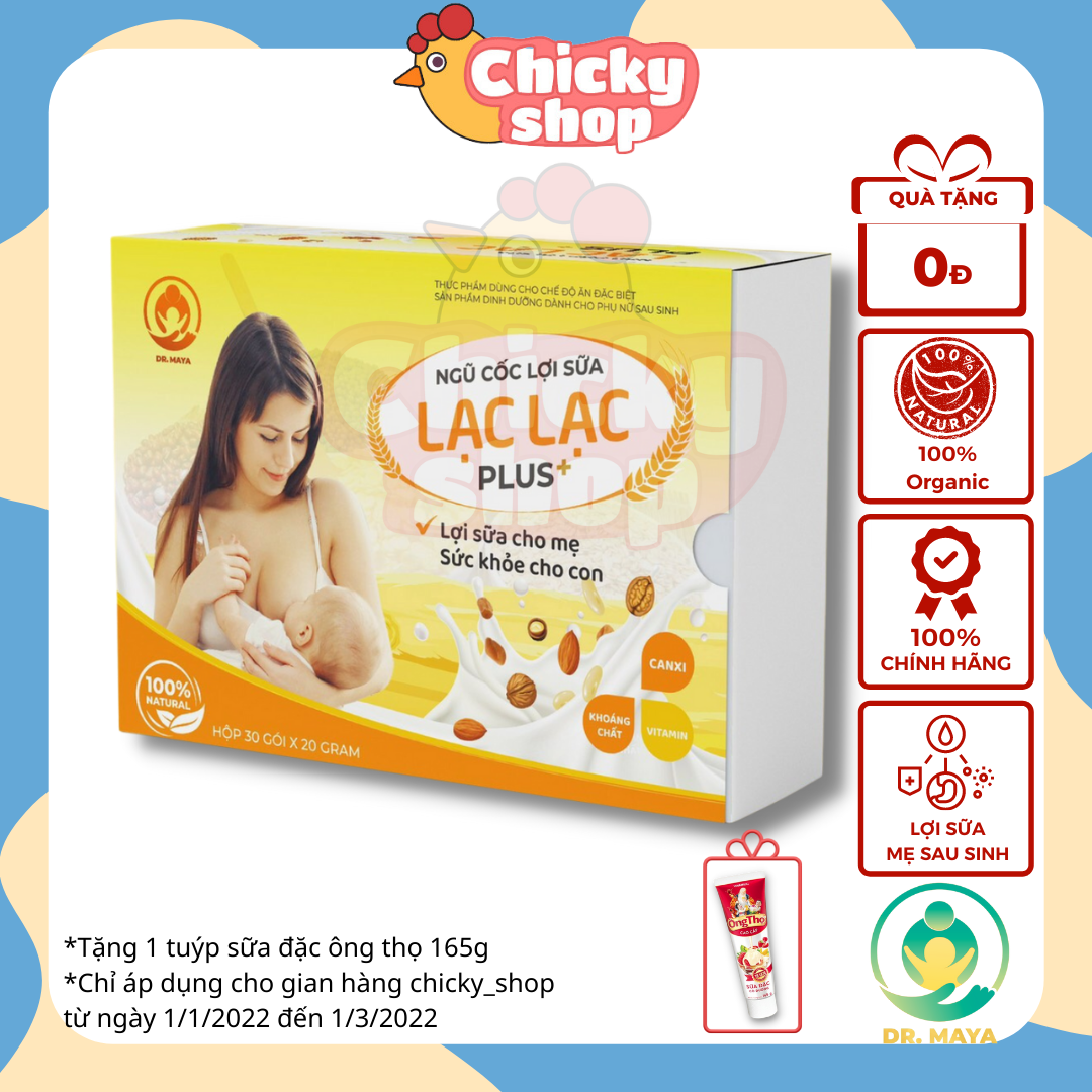 Ngũ cốc lợi sữa Mother'scret Lạc lạc dành cho mẹ