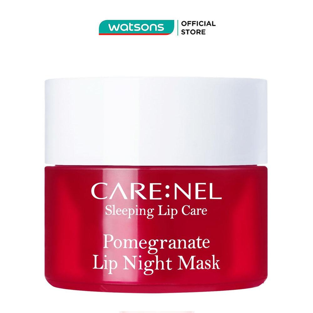 Mặt Nạ Ngủ Môi Care:Nel Pomegranate Lip Night Mask Cấp Ẩm Ngừa Nứt Nẻ Hương Lựu 5g