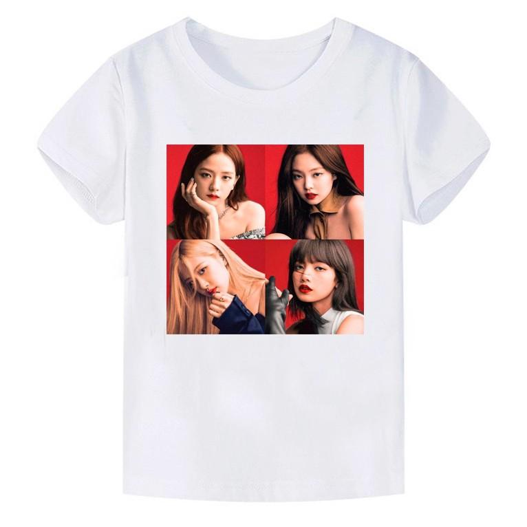 Áo Black Pink Áo phông in hình Black Pink đẹp áo thun ngắn tay mùa hè