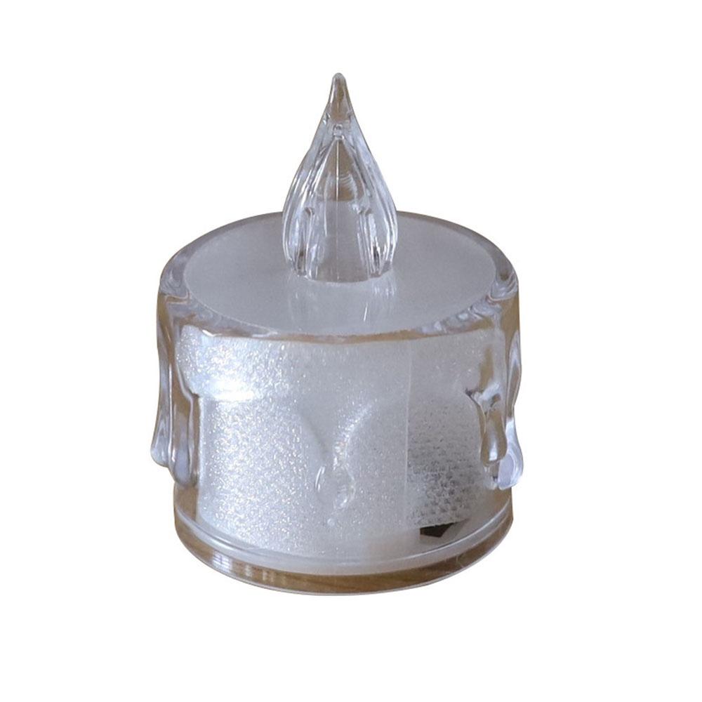 Đèn Led Hình Nến Trong Suốt Không Khói Dùng Trang Trí