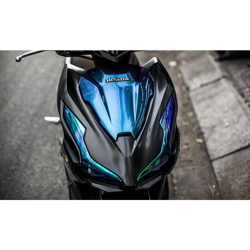 Decal dành cho xe Airblade 2021 màu xanh ngọc trai