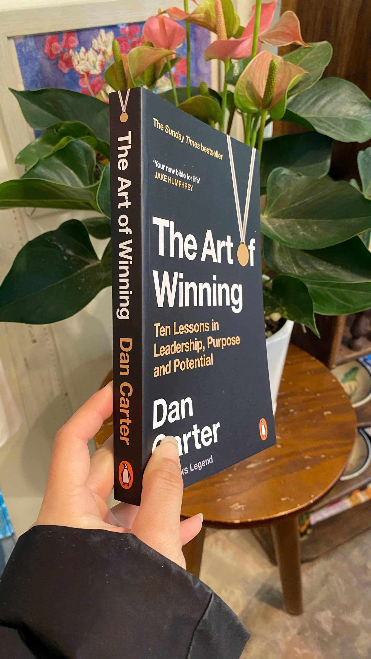 Sách - The Art of Winning: Ten Lessons in Leadership, Purpose &amp; Potential by Dan Carter / Ngoại văn