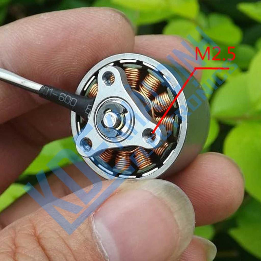 ĐỘNG CƠ BRUSHLESS KHÔNG CHỔI THAN UAV MOTOR DJI2008-1400kv 11,1V 2,1A 185g kde3487