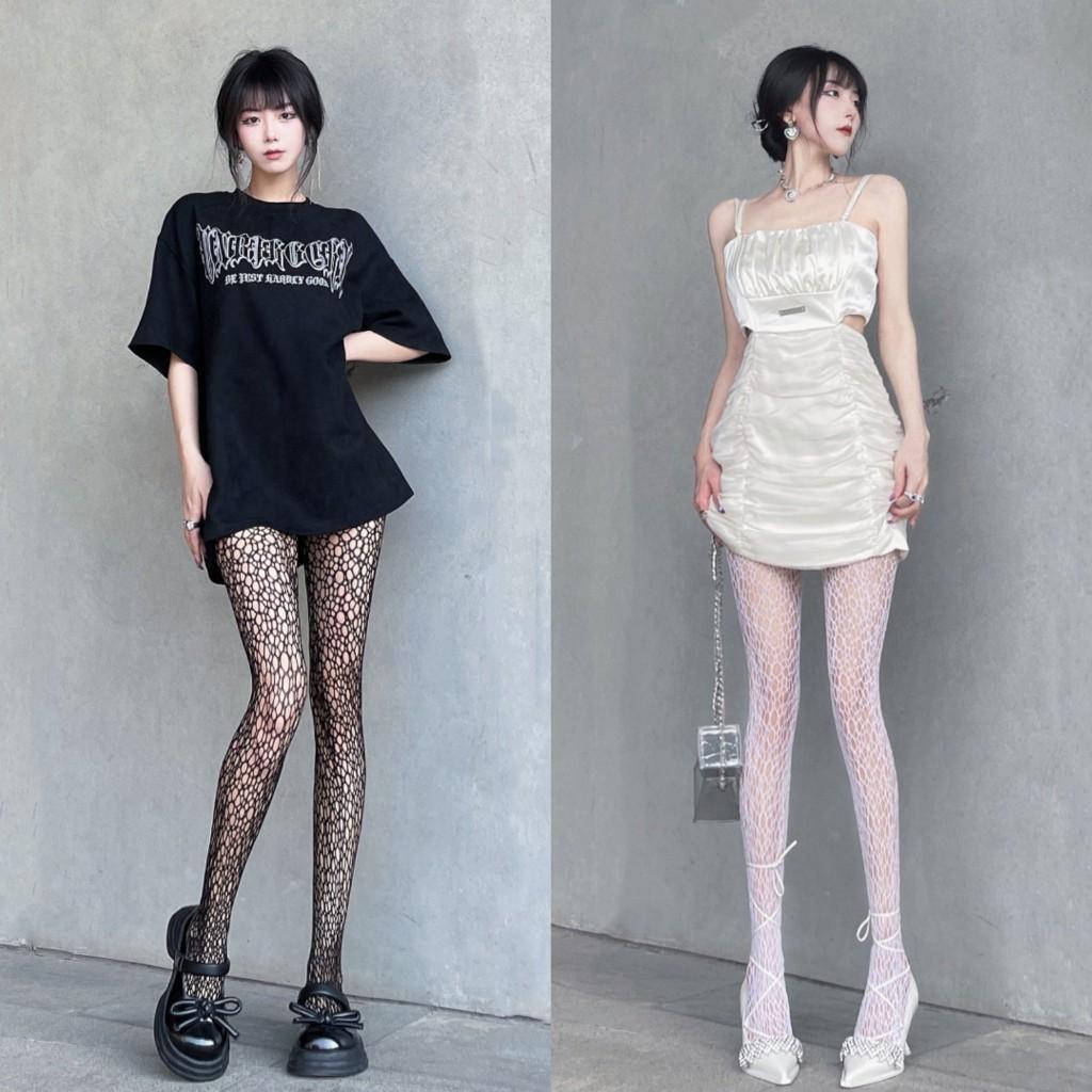 Quần tất lưới, vớ quần lưới TỔ ONG phong cách Lolita NhậtBản sang trọng quyếnrũ [hàng Hot trend] Nữ Women