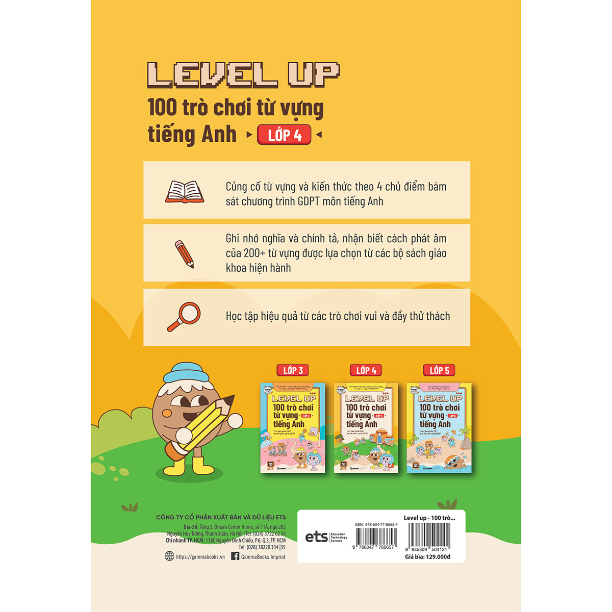 Level Up - 100 Trò Chơi Từ Vựng Tiếng Anh Lớp 4