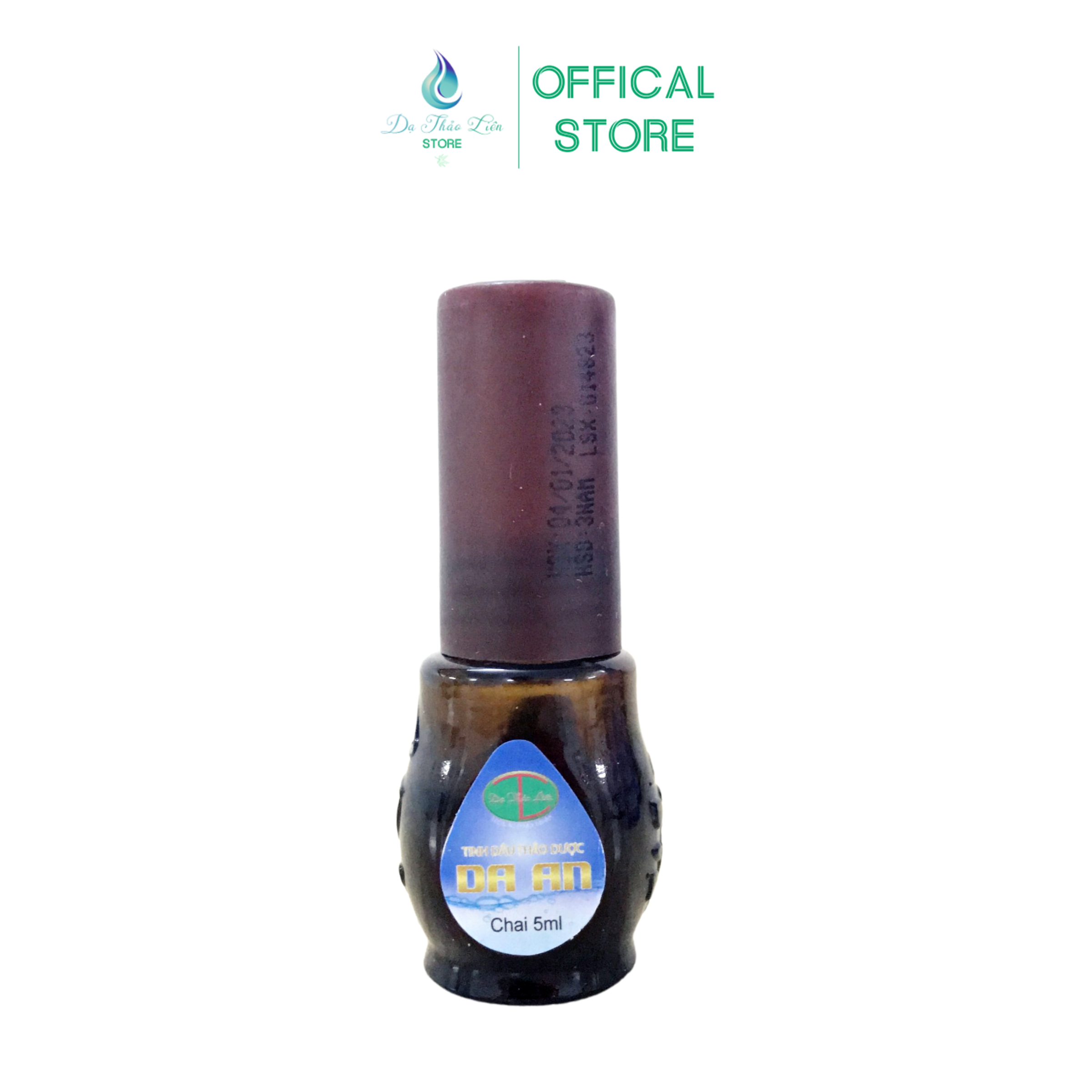 Tinh Dầu Thảo Dược Da An 5ml Dạ Thảo Liên 100% Thảo Dược Thiên Nhiên