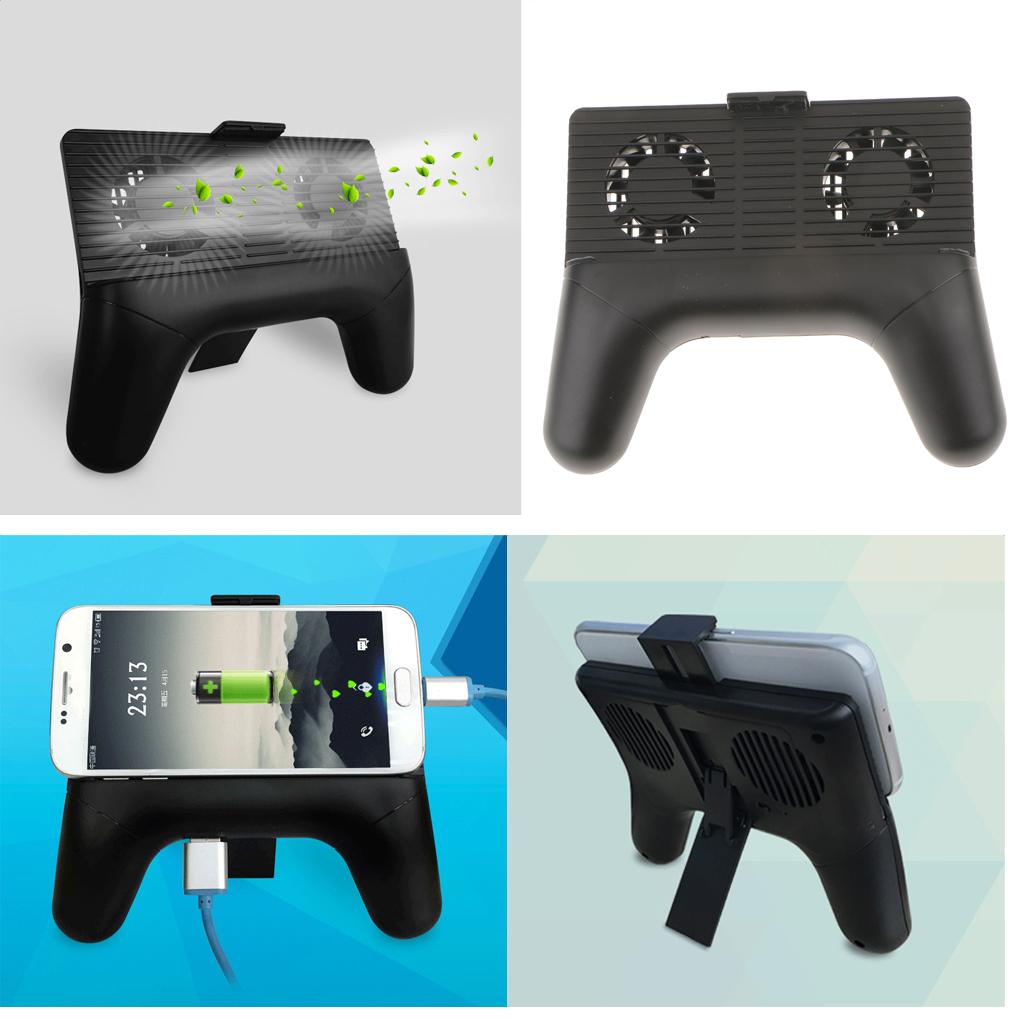 Controller Game Pad Joystick Stand With  Fan For Android Smartphones
