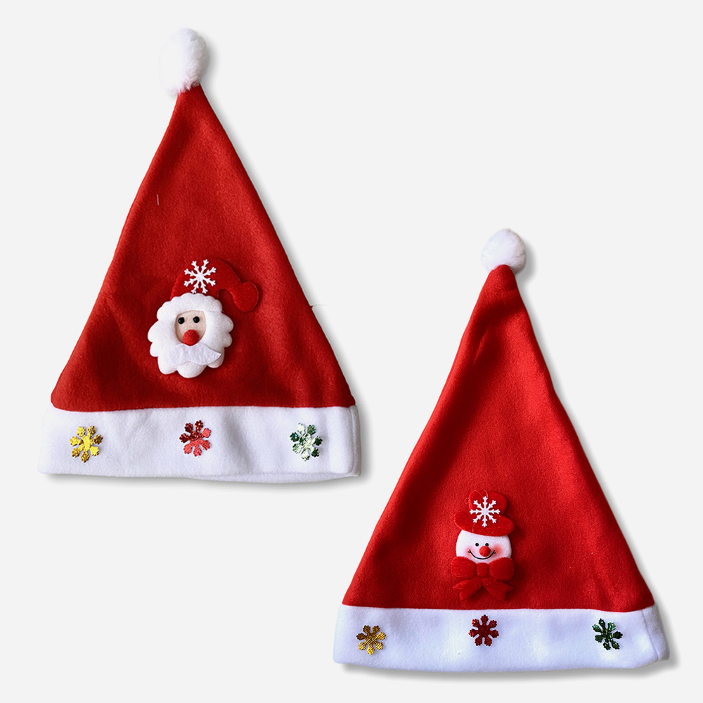 1 Nón Noel Giáng Sinh Merry Christmas Kim Tuyến Có Đèn
