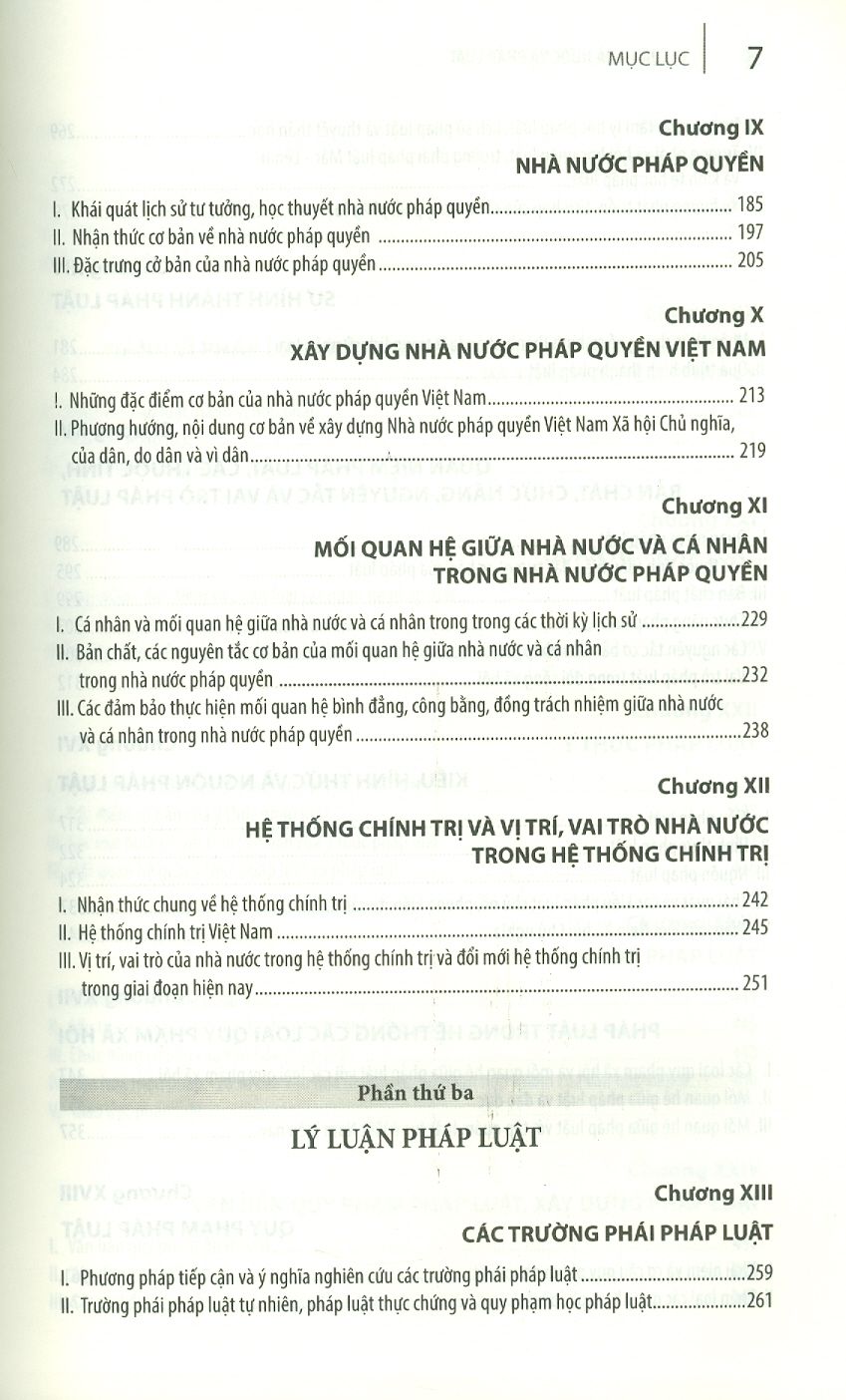 Giáo Trình Lý Luận Nhà Nước Và Pháp Luật - GS.TS. Hoàng Thị Kim Quế - Tái bản -