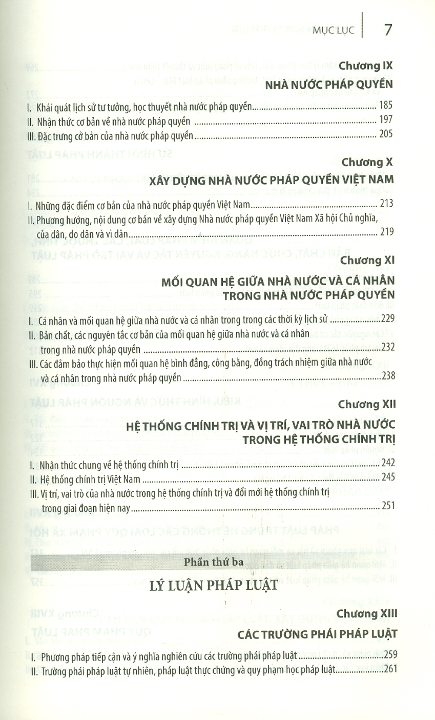 Giáo Trình Lý Luận Nhà Nước Và Pháp Luật - GS.TS. Hoàng Thị Kim Quế - Tái bản - (bìa mềm)