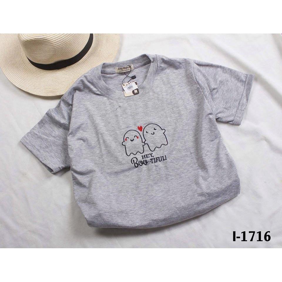 Áo Thun Nữ In Hình Thú - I1716