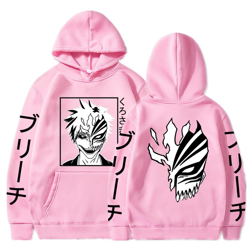 Áo hoodie Nam Anime Kurosaki Ichigo hoodie Nam Nữ có mũ trùm đầu