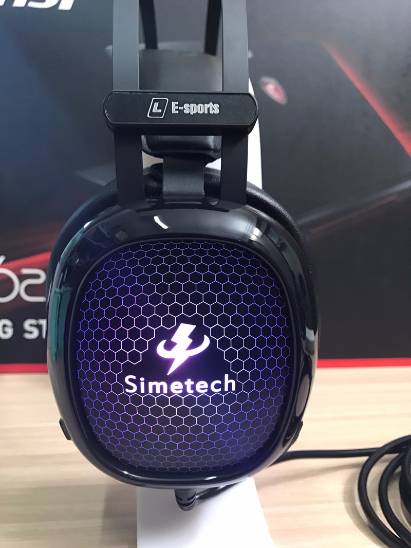 HEADPHONE GAME SIMETECH ESPORTS 5.1 CÓ MICRO ĐÈN LED ĐỔI MÀU ÂM THANH SỐNG ĐỘNG - HÀNG CHÍNH HÃNG