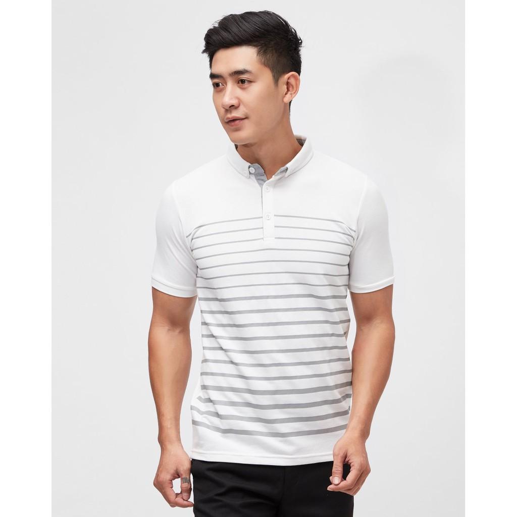Áo Thun Nam F2 Có Cổ Sọc TC246