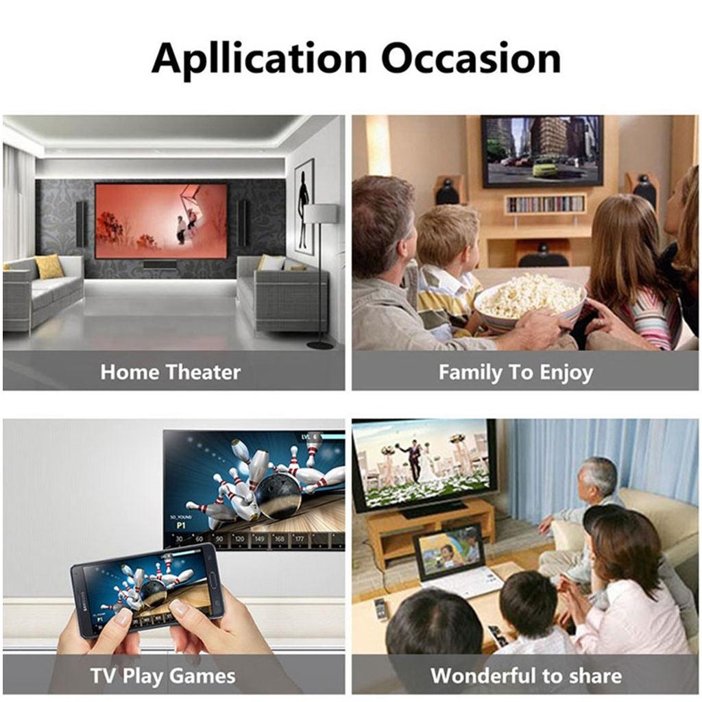 HDMI WiFi Display Adapter Receiver HD 1080P for Casting Smartphone PC to TV