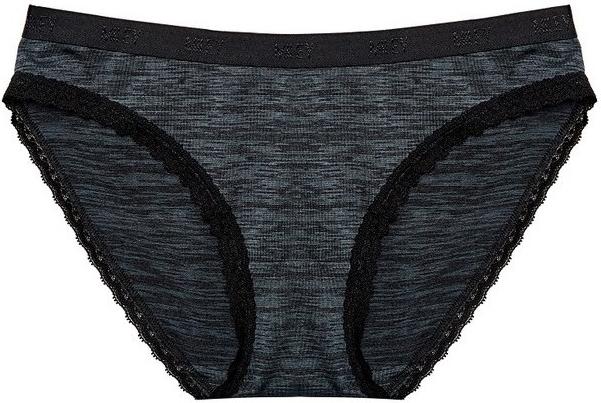 Bộ 3 quần lót nữ thun lụa sớ gỗ CD viền ren Miley Lingerie