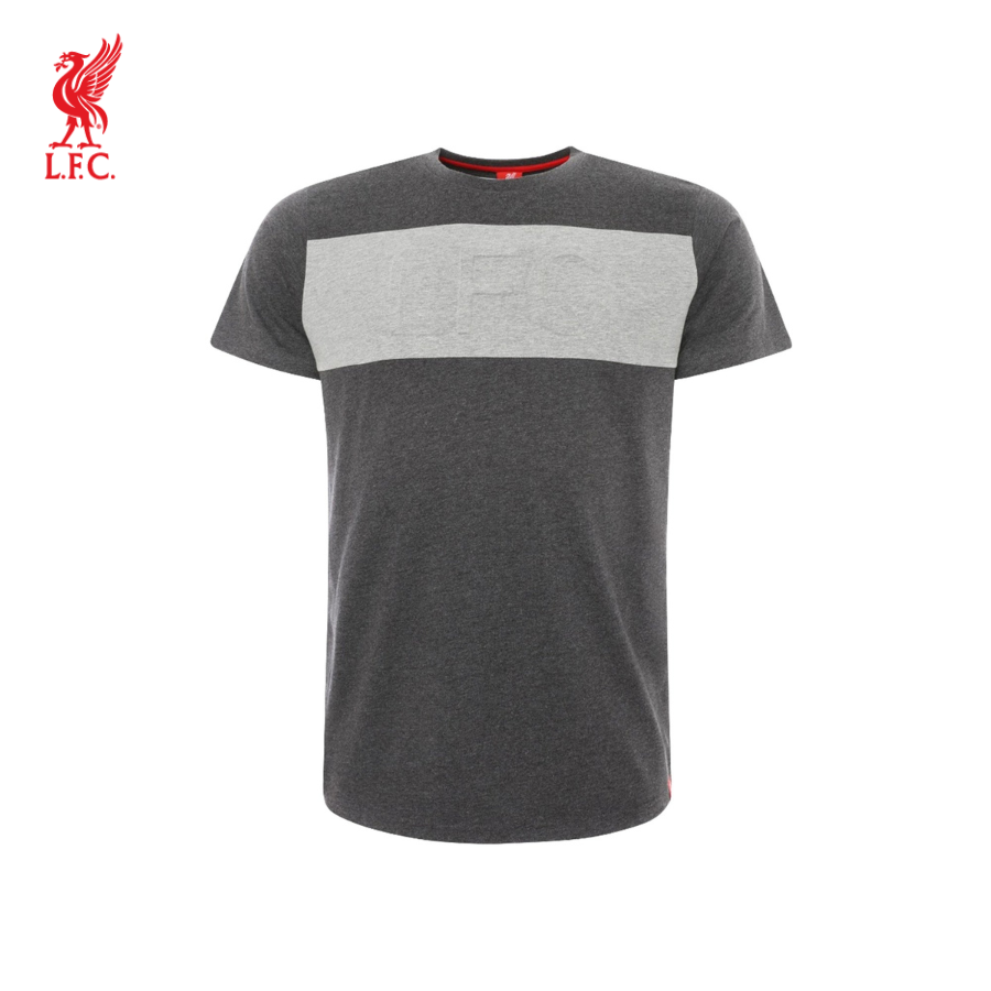 Áo thun tay ngắn thể thao nam LFC Embossed - A15088 - CHARCOAL - XL