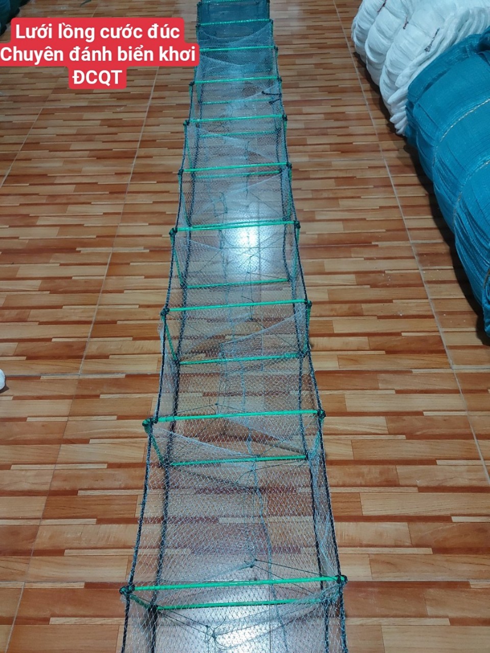 lưới lồng bắt (tôm ,của,cá...) hàng cước đúc,khung làm bằng thép