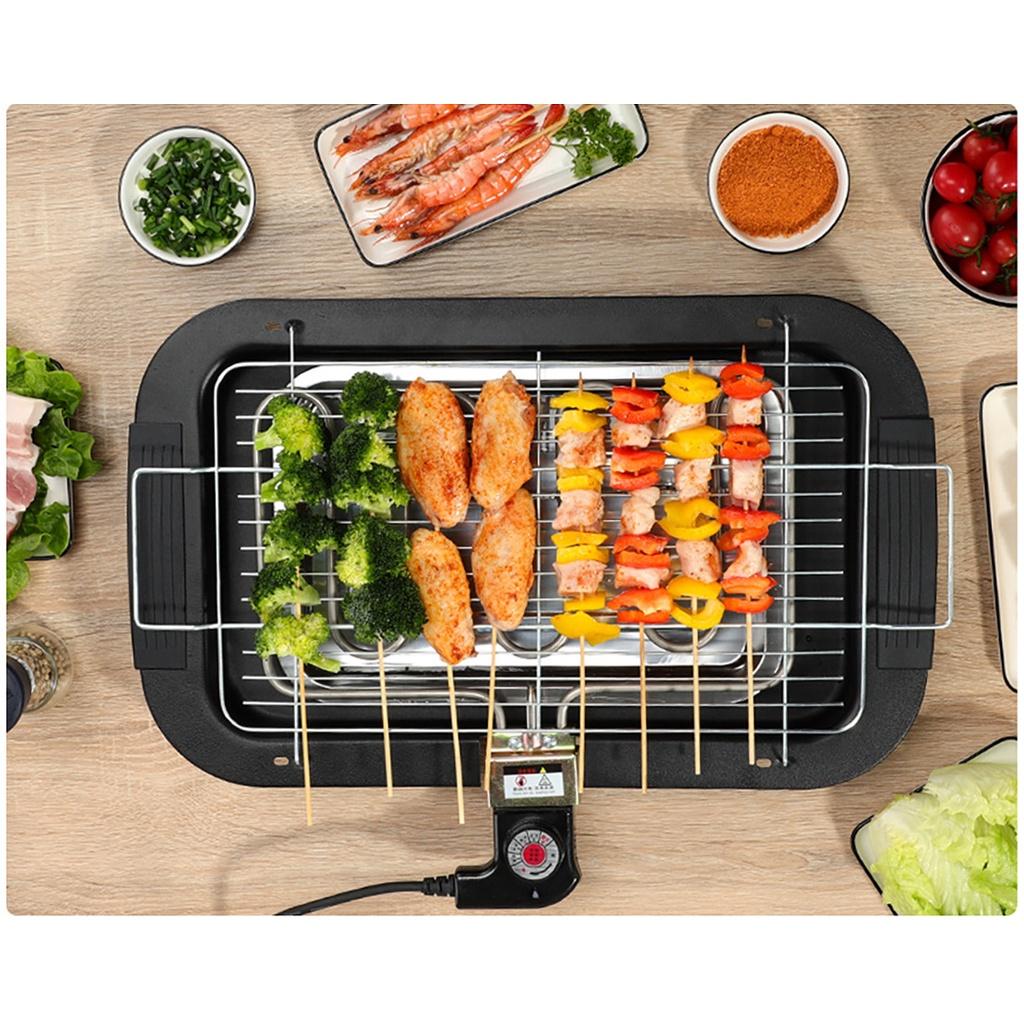 BẾP NƯỚNG ĐIỆN KHÔNG KHÓI-BARBERCUE GRILL 2000w