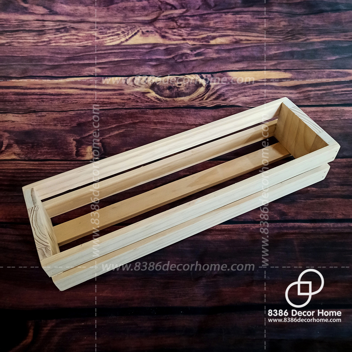Hộp quà tết, khay gỗ gói quà, Hộp đựng đồ đa năng - Pallet gỗ thông