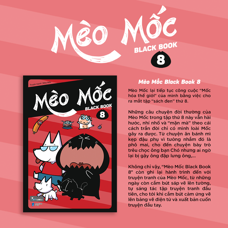 Sách Mèo Mốc Black Book (Tập 8)
