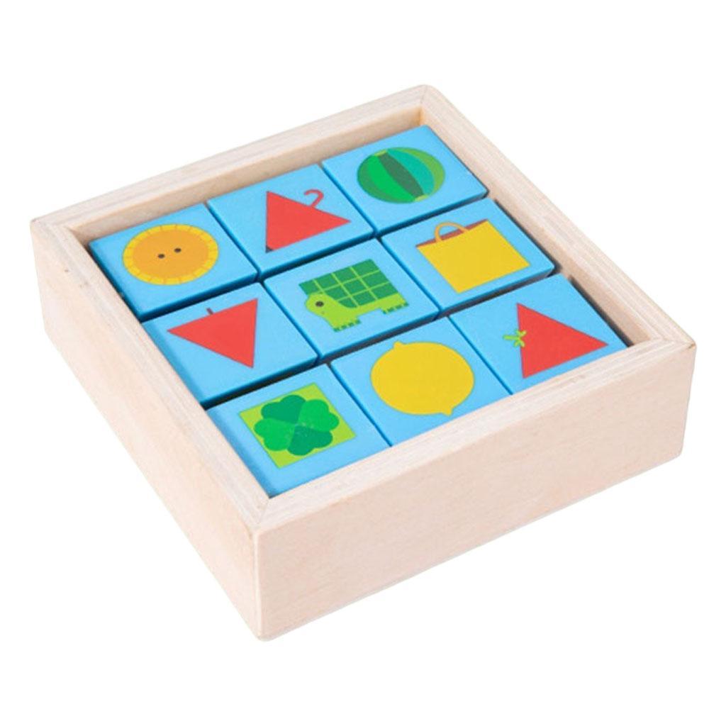 Game Building Blocks Toy Rotating  for Kids Children