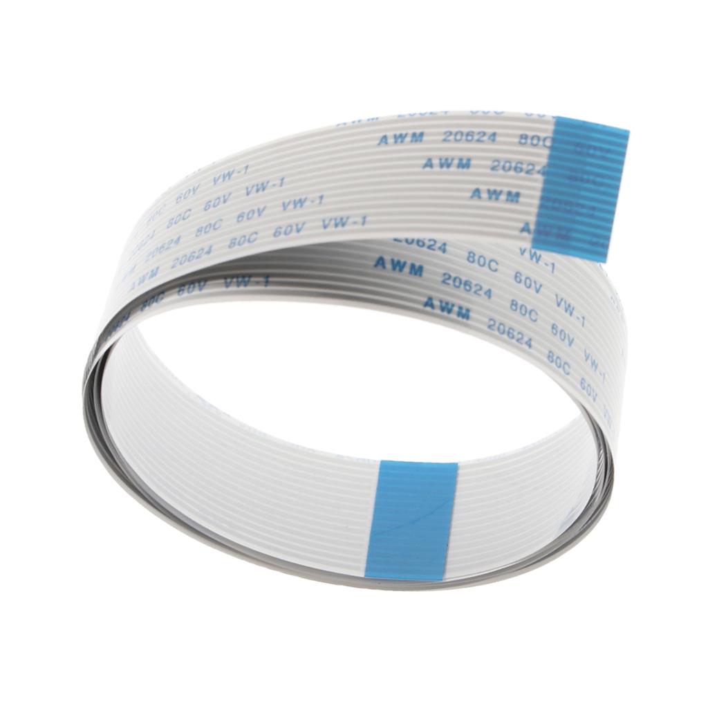 2xFlat Flexible Cable For Raspberry Pie Camera Extended 15Pin Cable 100CM