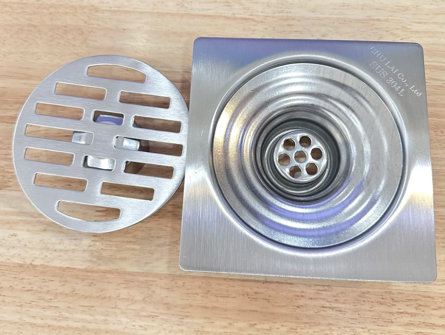 Hố ga thoát sàn nước nhanh chống hôi chống tràn ngăn mùi rất tốt hàng đúc dày 1.5 ly inox 304 cao cấp