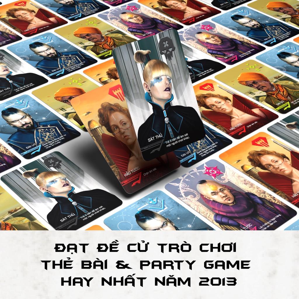 COUP - Cuộc chiến vương quyền| Board game, game thẻ bài| Boardgamevn