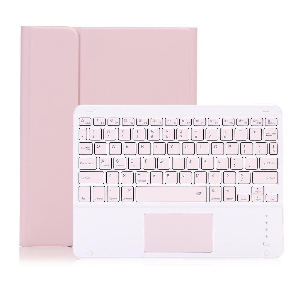 Hộp đựng bàn phím BT có thể tháo rời với Khe cắm bút sạc Touchpad Tương thích với iPad Pro11 2018/2020 / iPad air4 2020 Màu vàng