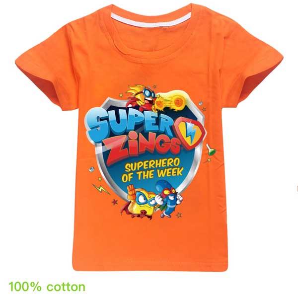 Áo thun cho bé SUPER ZING đủ size đủ màu Anam Store