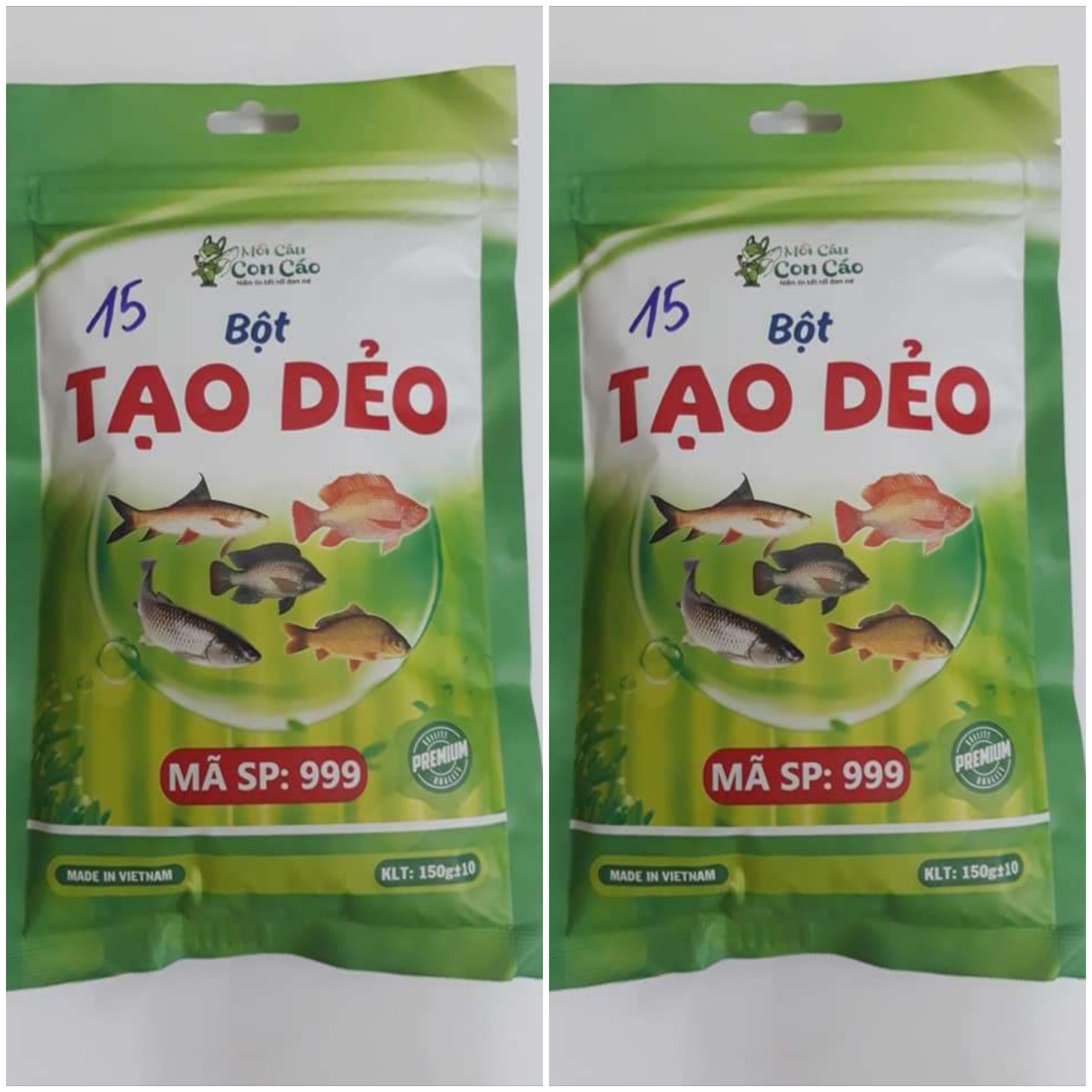 2 gói BỘT TẠO DẺO - Hãng Mồi Câu Cá Phú Thành