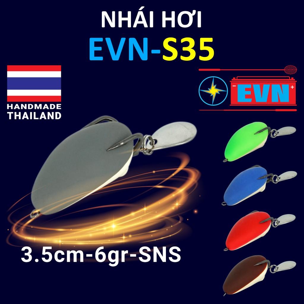 NHÁI HƠI EVN - S35 - Mồi giả Thái Lan câu lure cá lóc giá rẻ siêu nhạy - 3.5cm 6gr