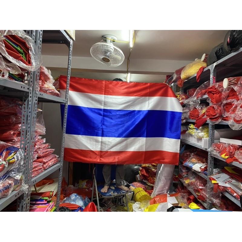 Cờ các nước in chuyển nhiệt 2 lớp 2 mặt