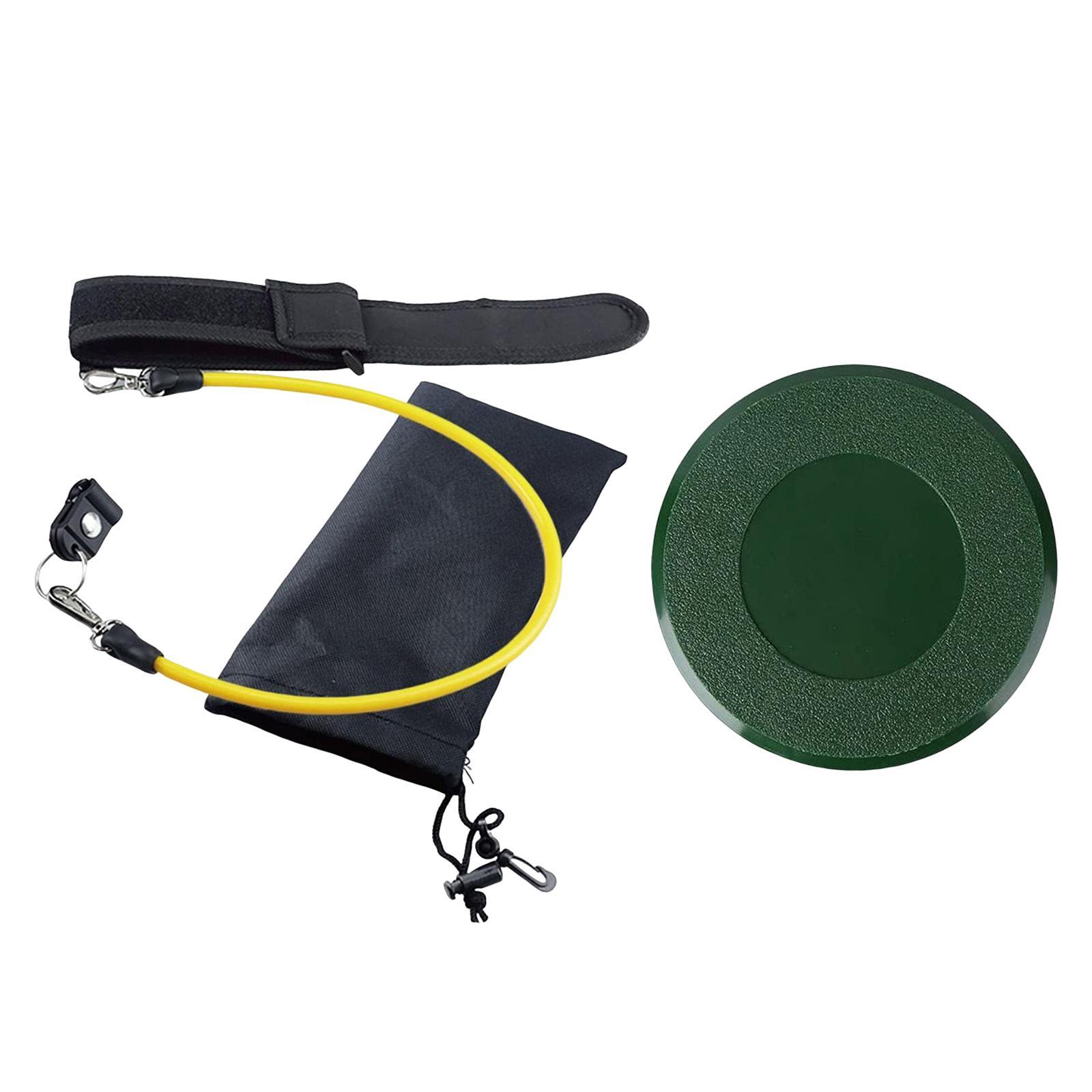 Golf Swing Trainer Training Aid Posture Elastic Resistance Rope with Golf Cover for Indoor Outdoor