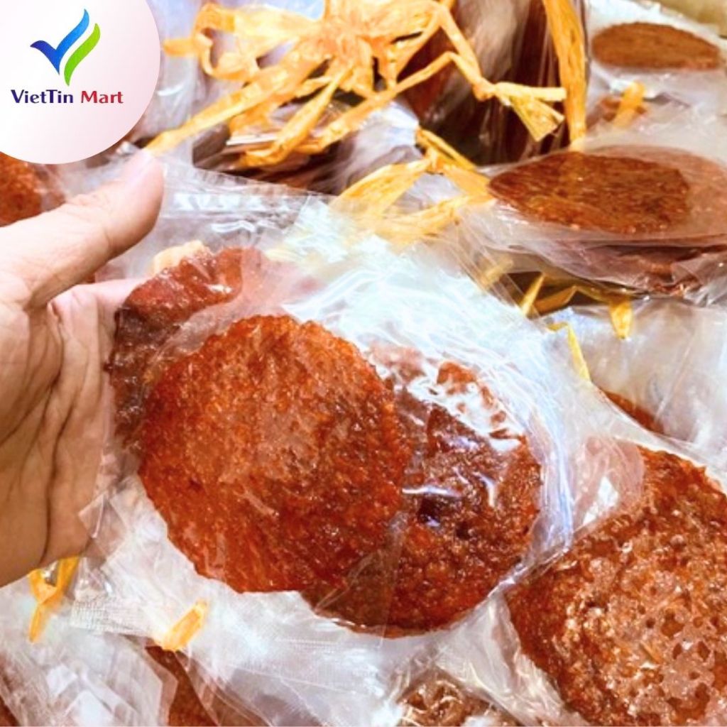 1 Xâu Khô Cá Bò Rim Sate Ép Miếng Viettin Mart 80g
