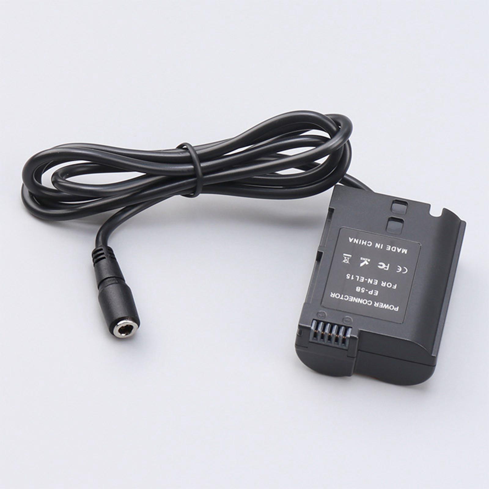 EN-EL15  Battery DC Power  Adapter DC Coupler  for  Camera