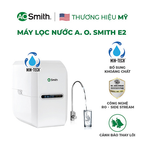 Máy Lọc Nước A. O. Smith E2 5 Lõi - Hàng chính hãng