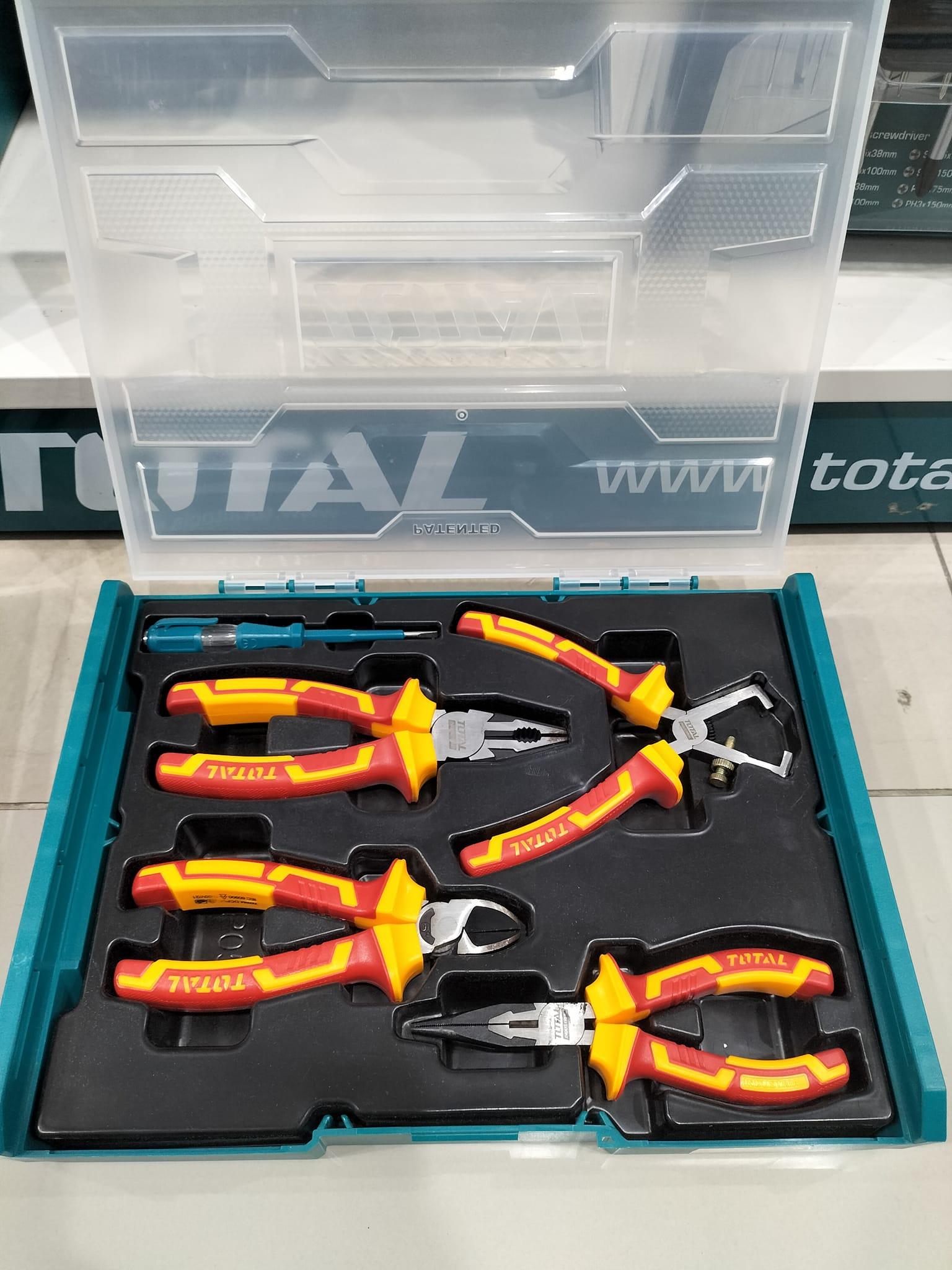 BỘ 5 CÔNG CỤ CẦM TAY CÁCH ĐIỆN TOTAL THKTV02P051 - HÀNG CHÍNH HÃNG