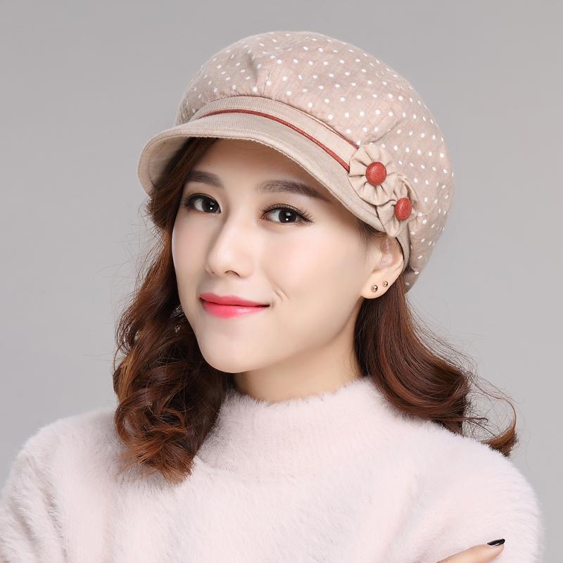 Hàng Mới Về Thời Trang Visore Nón Nữ Hàn Quốc Giải Trí Nắp Sinh Viên Mũ Nồi Nắp Thanh Lịch Mùa Xuân Hat B-7728