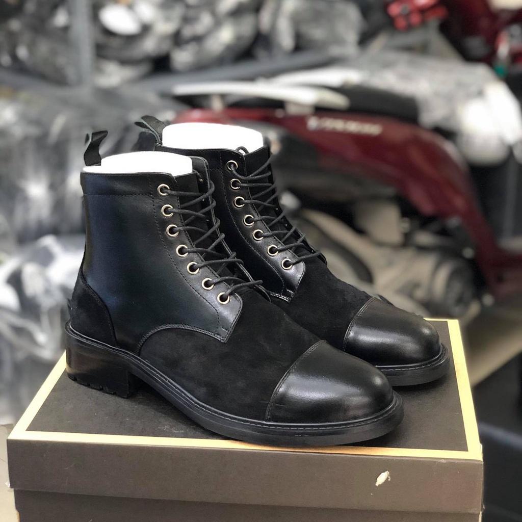 Combat Boots da bò cao cấp