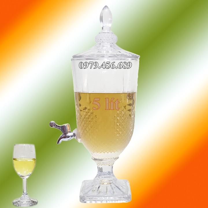 Bình thủy tinh cao cấp  Mẫu 2