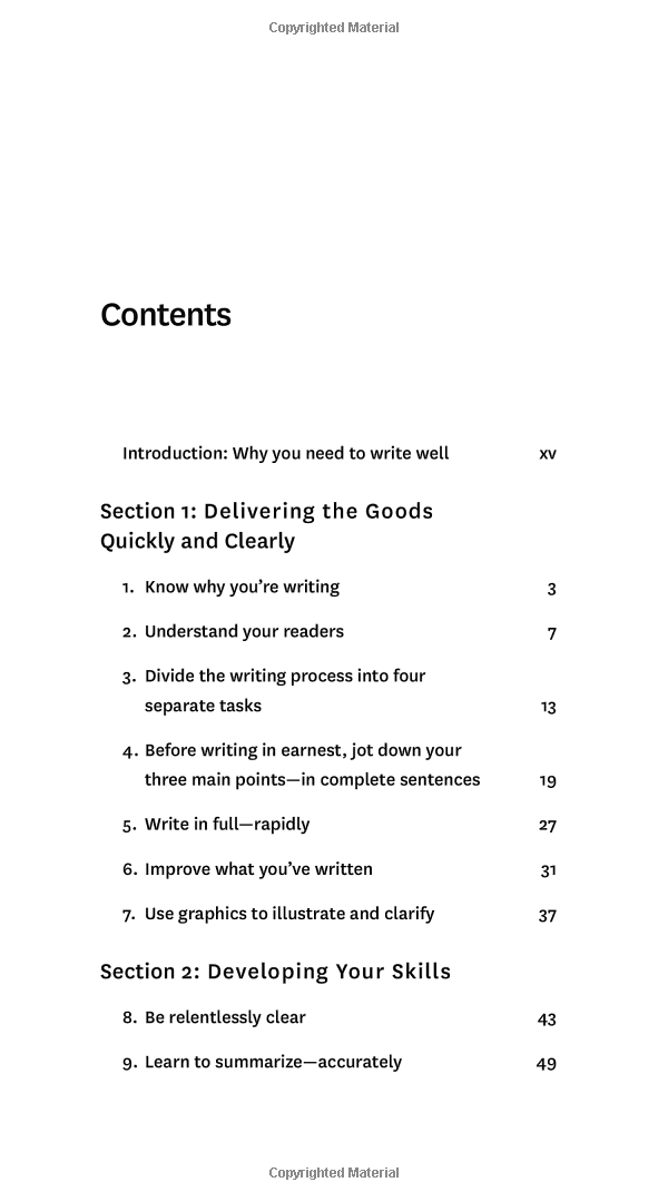 Harvard Business Review Guide To Better Business Writing