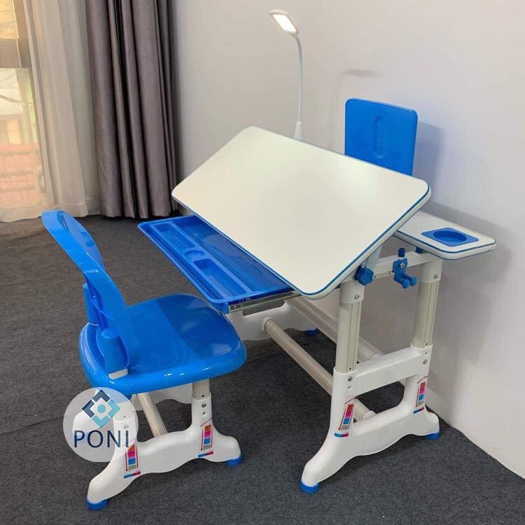 Bộ bàn học thông minh chống gù, chống cận B80, mặt bàn rộng 80cm