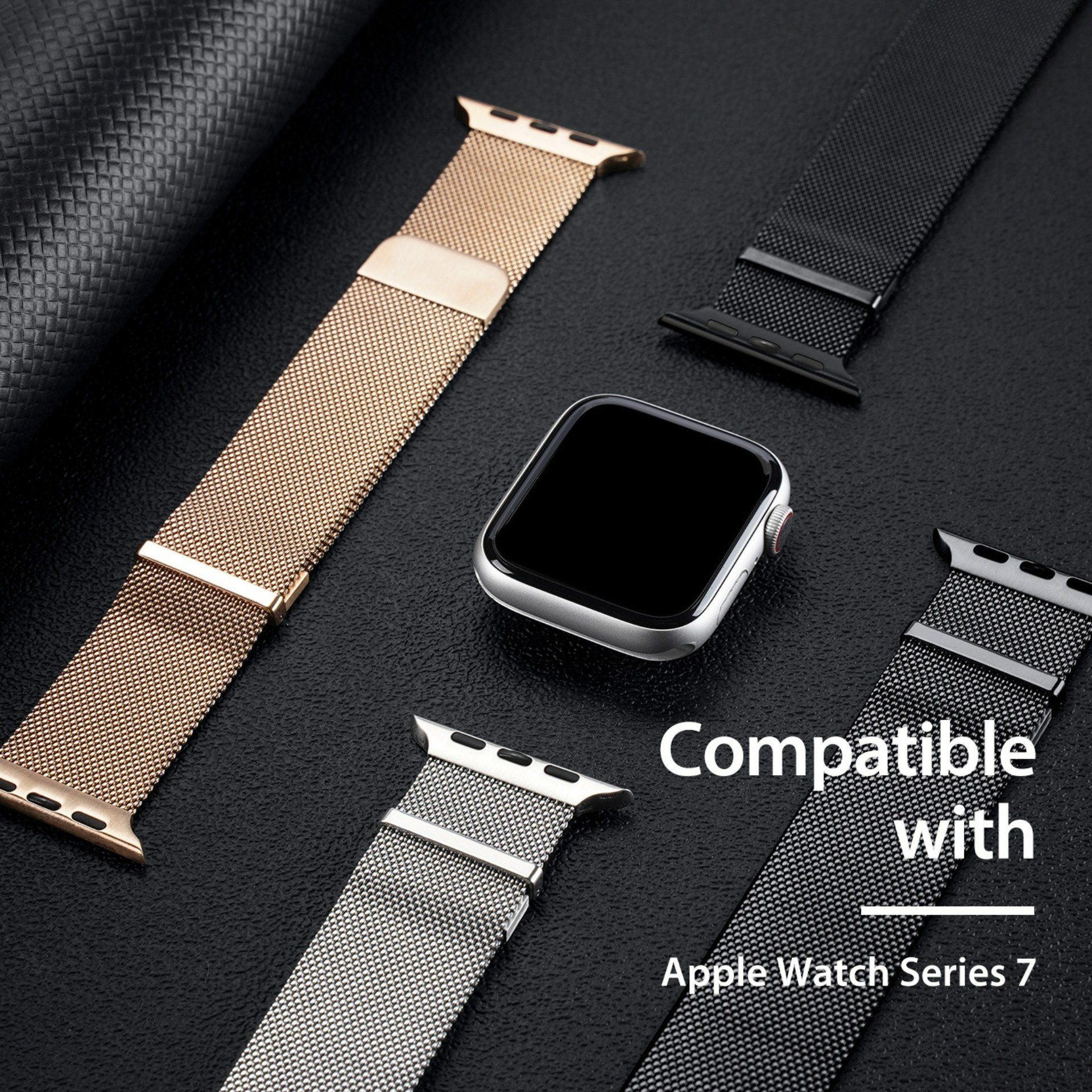 Dây Đeo Thép Thay Thế Dành Cho Apple Watch Ultra / Apple Watch Series 1-8/SE/SE 2022, Dux Ducis Milanese Series - Hàng chính hãng