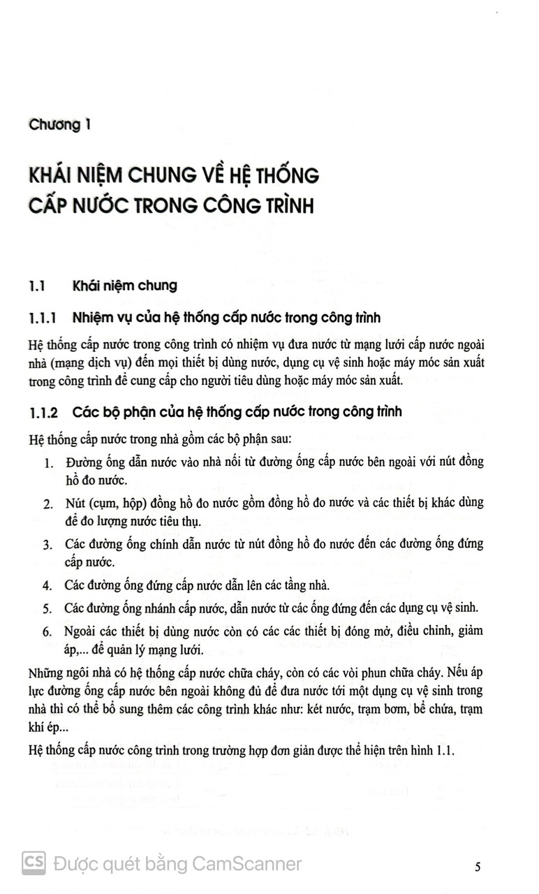 Cấp Thoát Nước Trong Nhà Và Công Trình