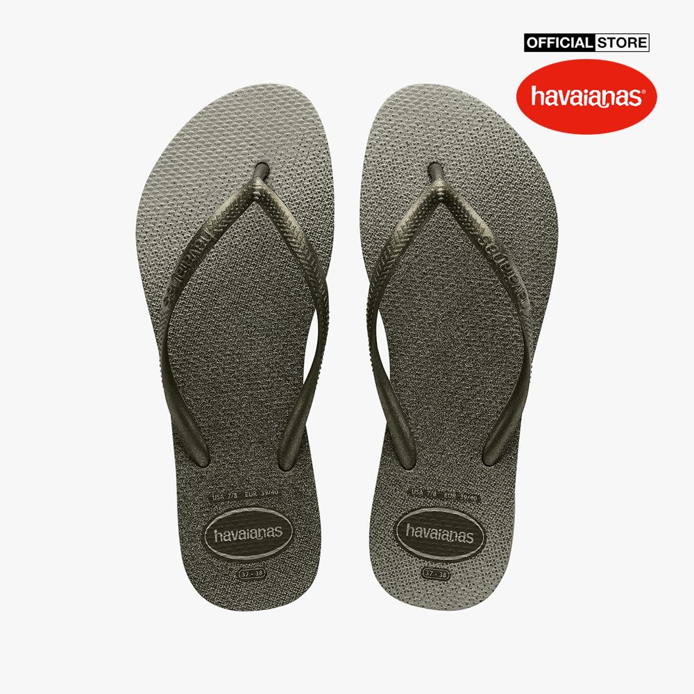 HAVAIANAS - Dép nữ Chinelo Feminino Slim Gloss 4145617